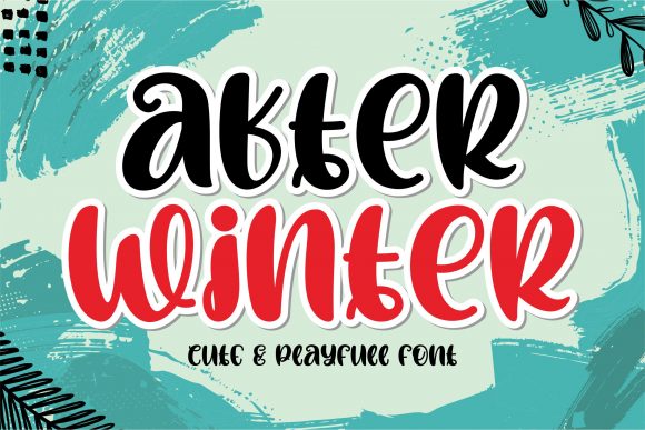 After Winter Font Review for Creative Branding Projects