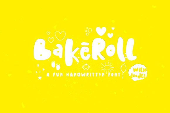 BakeRoll Display Font for Unique Web Typography
