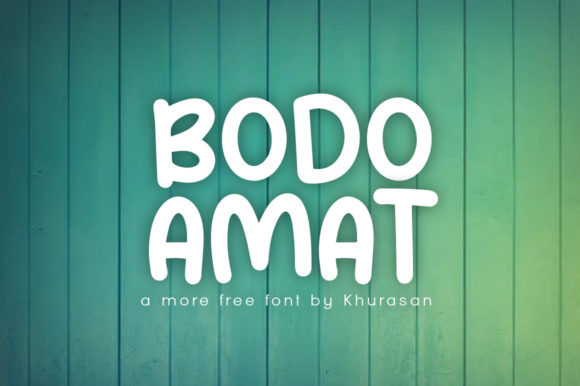 Bodo Amat: A Modern Typeface for Editorial Elegance