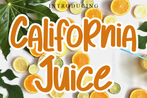 California Juice Font for a Polished Brand Look