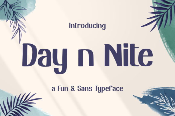 Day N Nite: A Retro Display Font for Bold Small Business Branding
