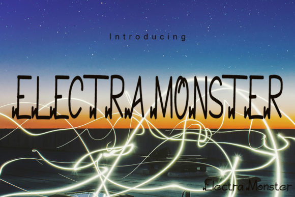 Electramonster: The Ultimate Display Font Guide