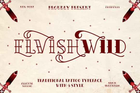 Elvishwild Font for Modern Web Design Projects