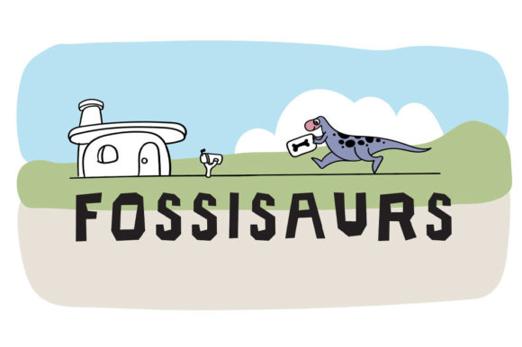 Fossisaurs: A Unique Display Font for Prehistoric Branding