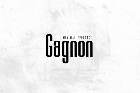 Gagnon Font for Modern Branding and Print Projects