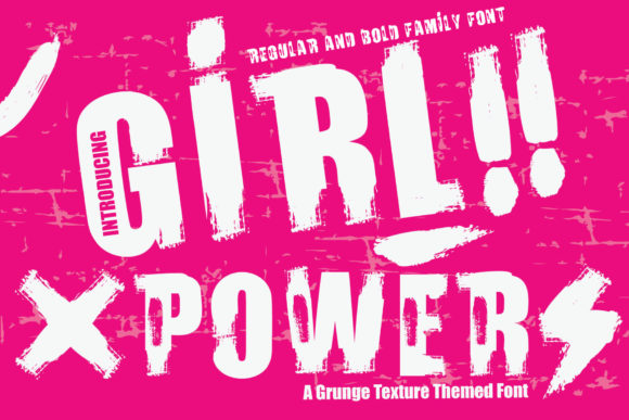 Girl Power Font Review: A Bold Display Typeface for Creative Projects