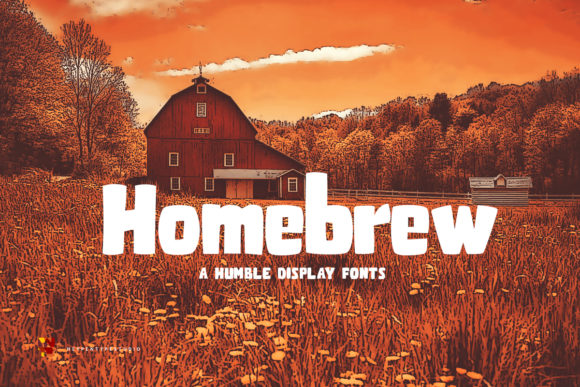 Homebrew Font for Small Business Branding