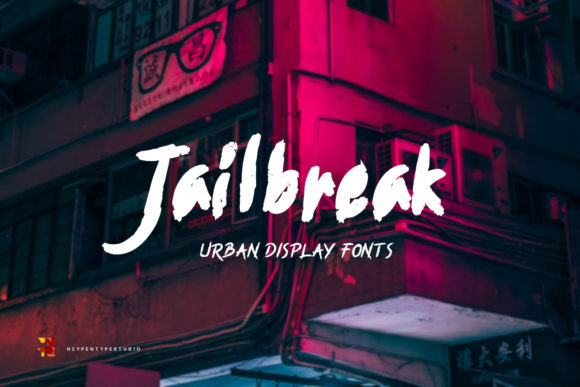 Jailbreak Font Adds Quirky Flair to Editorial Designs