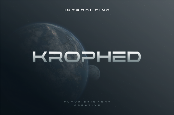 Krophed Display Font for Bold Branding and Digital Campaigns