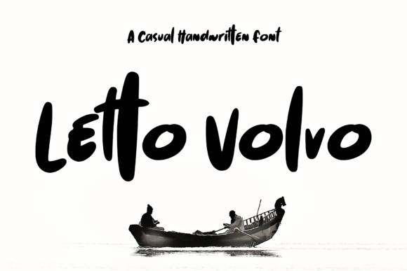 Letto Volvo Font: A Display Typeface for Editorial Charm