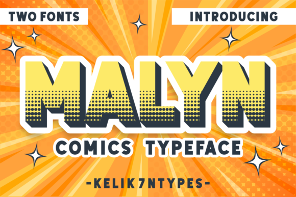 Malyn Display Font Review for Bold Branding
