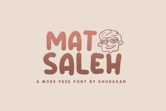Mat Saleh Font: A Modern Display Typeface for Creative Makers
