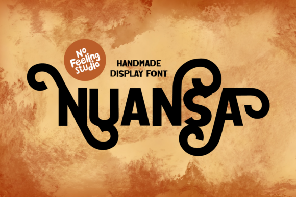 Nuansa Display Font for Stylish Craft Projects