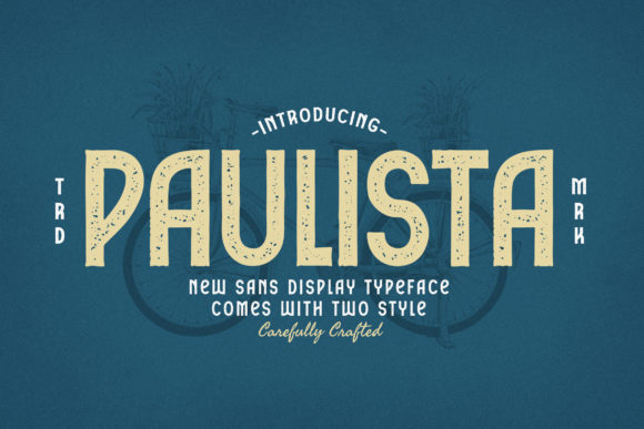 Paulista Font: A Vintage Display Typeface for Professional Branding