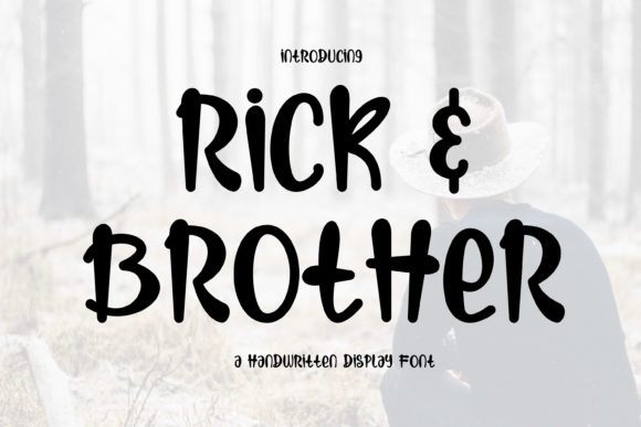 Rick Brother: The Quirky Display Font for Playful Branding
