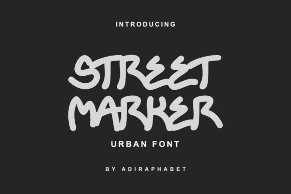 Street Marker Font for Stronger Brand Identity
