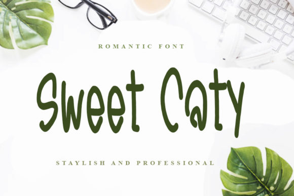 Sweet Caty Display Font for Modern Web Design