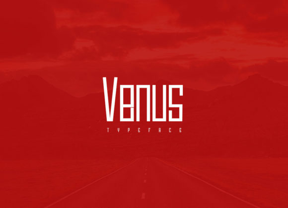 Venus Font: A Modern Display Typeface for Editorial Design
