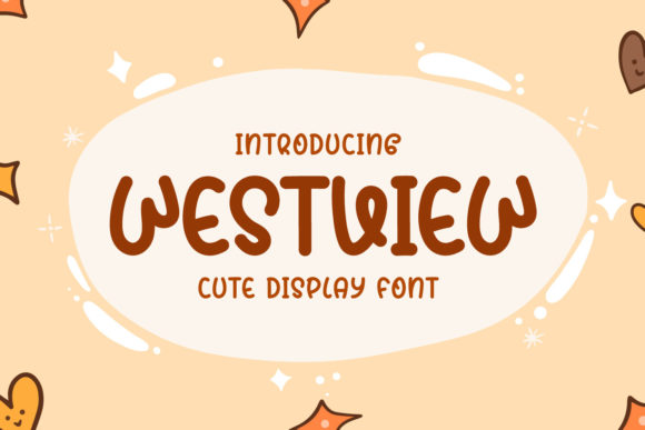 Westview Display Typeface: A Quirky Digital Design Asset